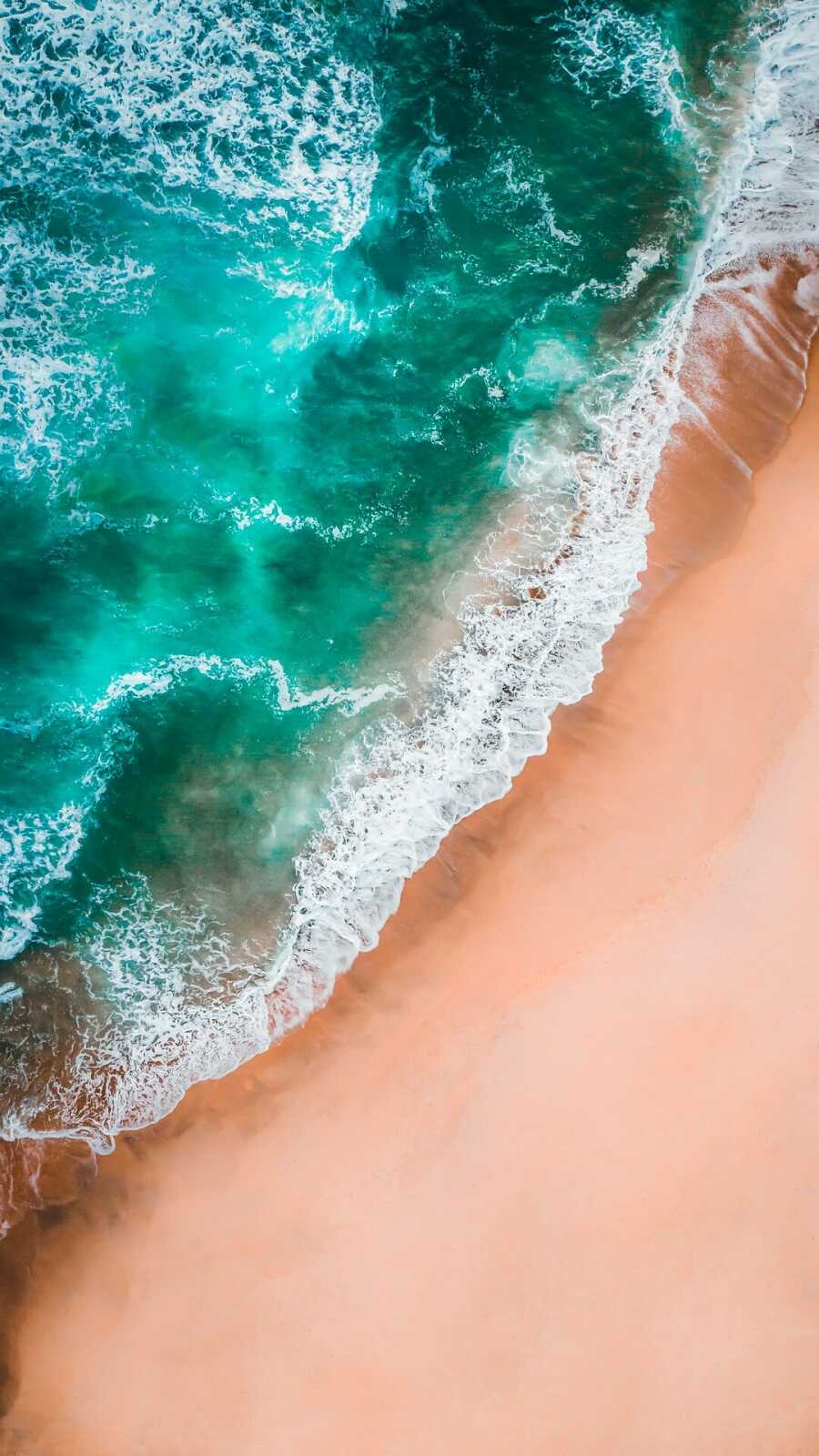 Aerial Beach Shoreline