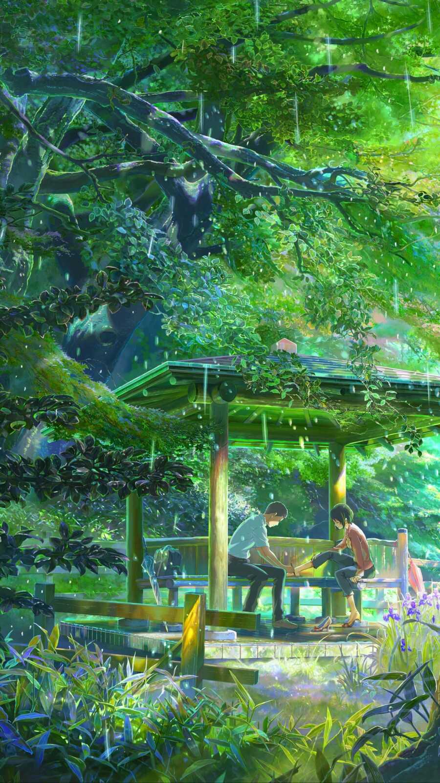 Samsung Hd The Garden Of Words - The Garde...