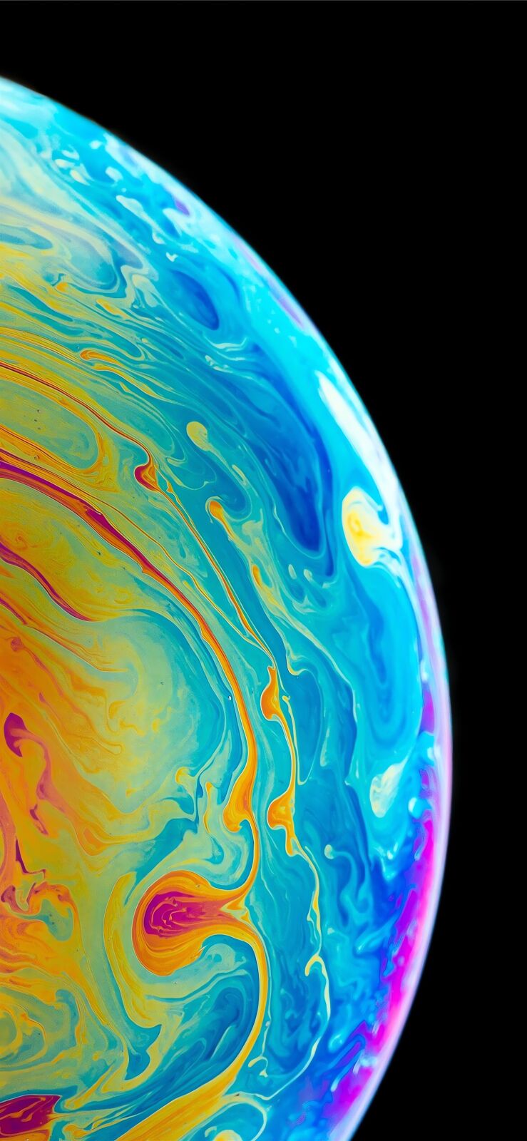 Soap Bubble Planet