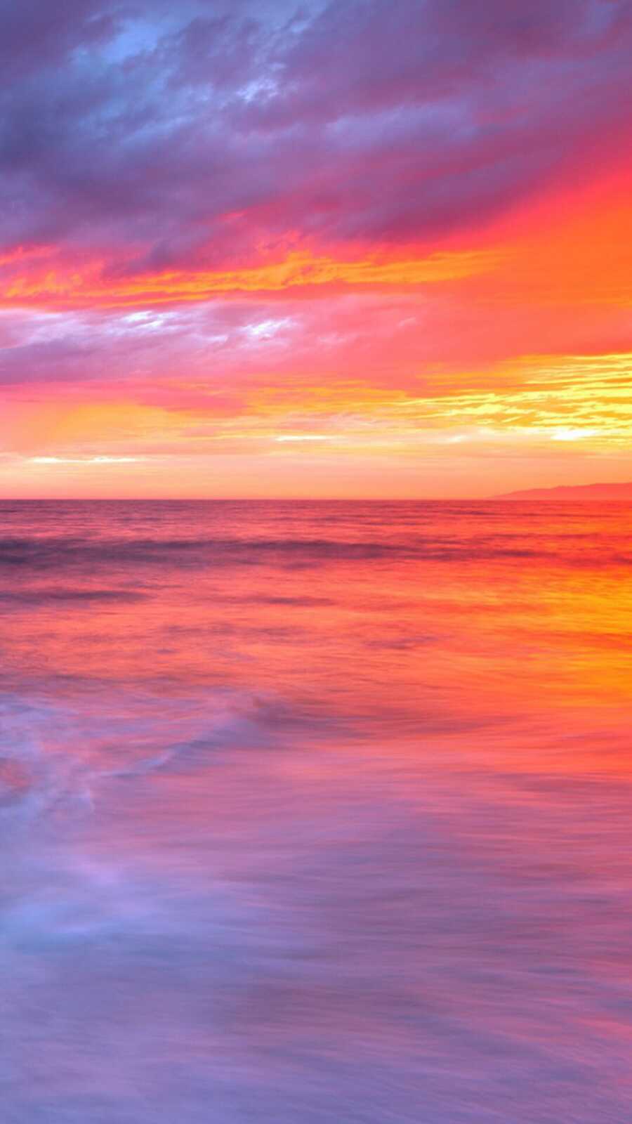 Vivid Ocean Sunset