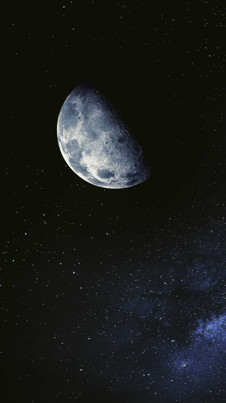 Mobile 4K Moon - AMOLED Moon & Lunar Void
