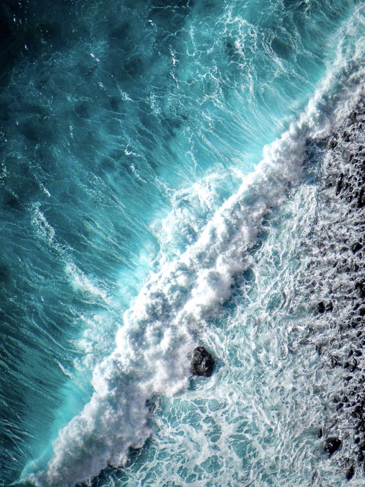Aerial Ocean Wave