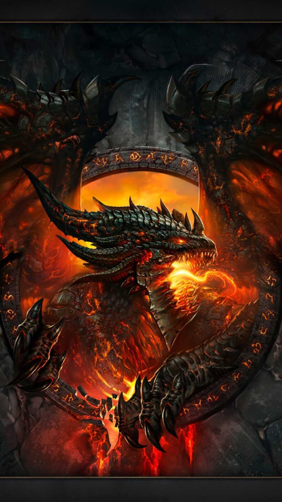 Molten Fire-Breathing Dragon