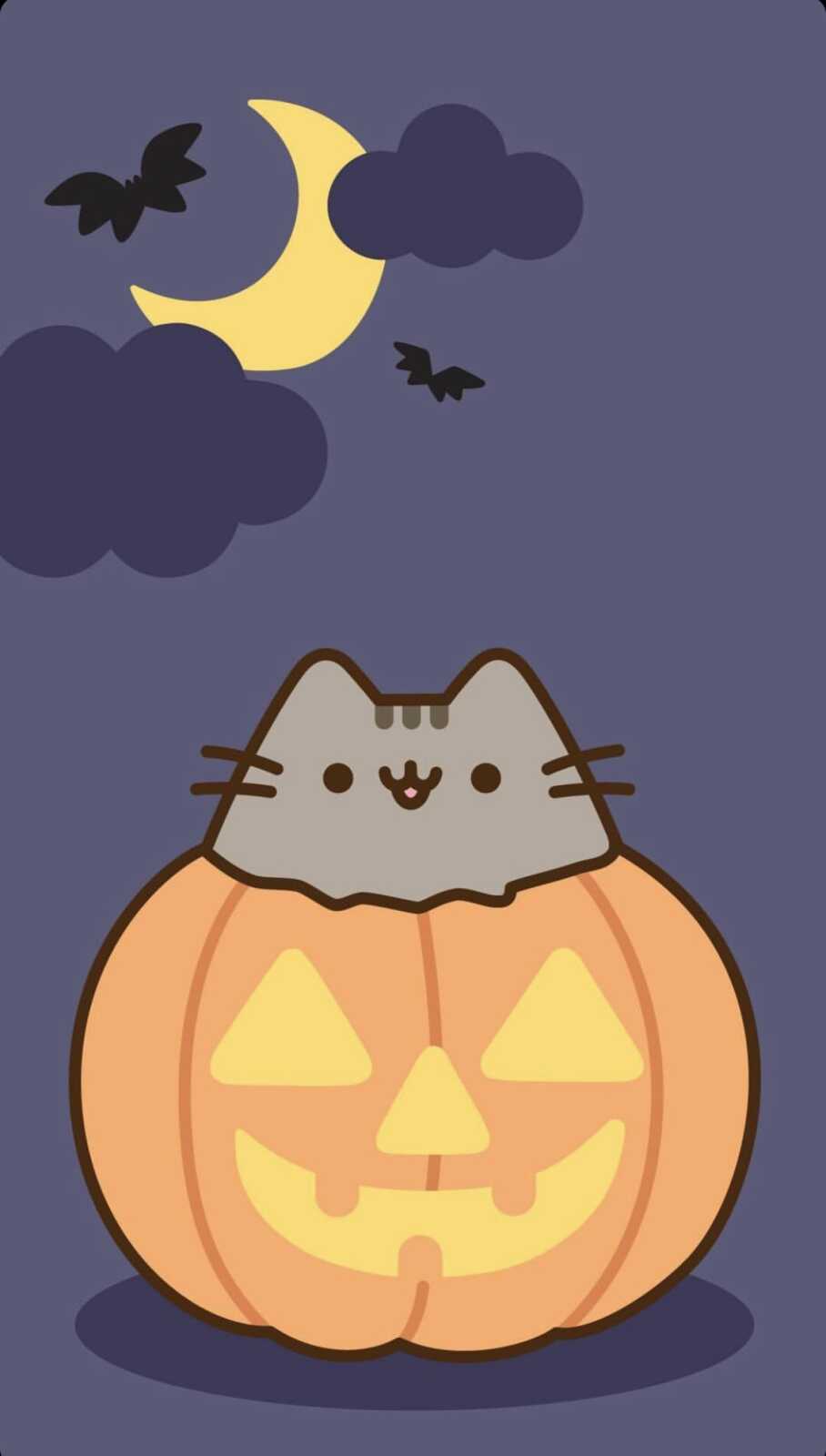 Halloween Cat Wallpapers (21 images) - WallpaperCat
