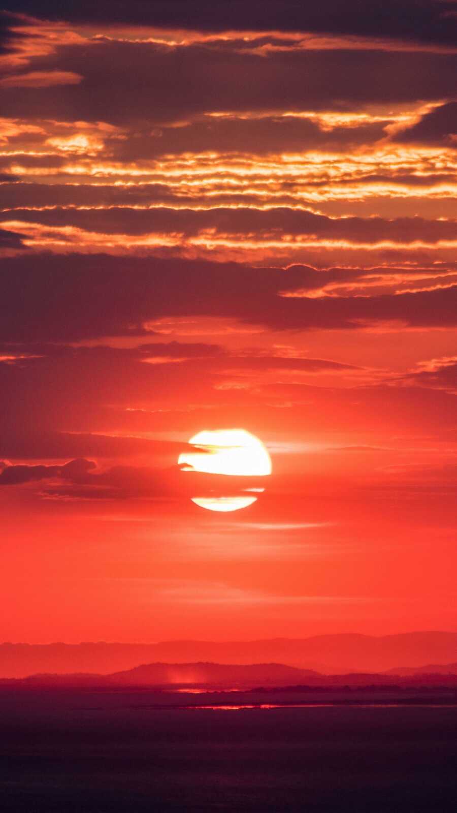 Large Red Sun