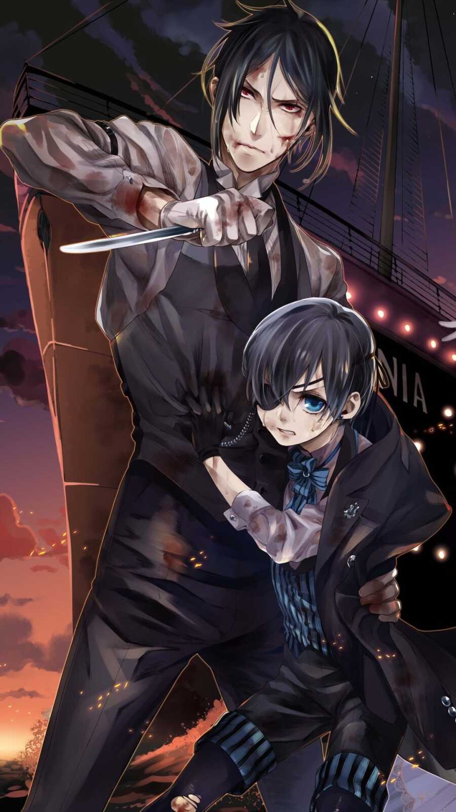 Mobile 1080P Black Butler Anime - Black Butler