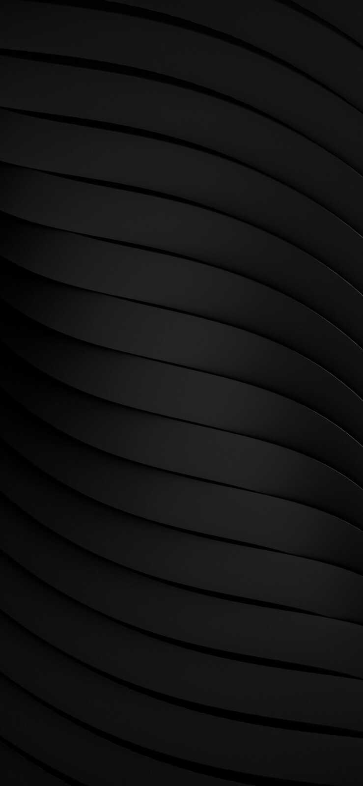 Black Diagonal Wave Bands