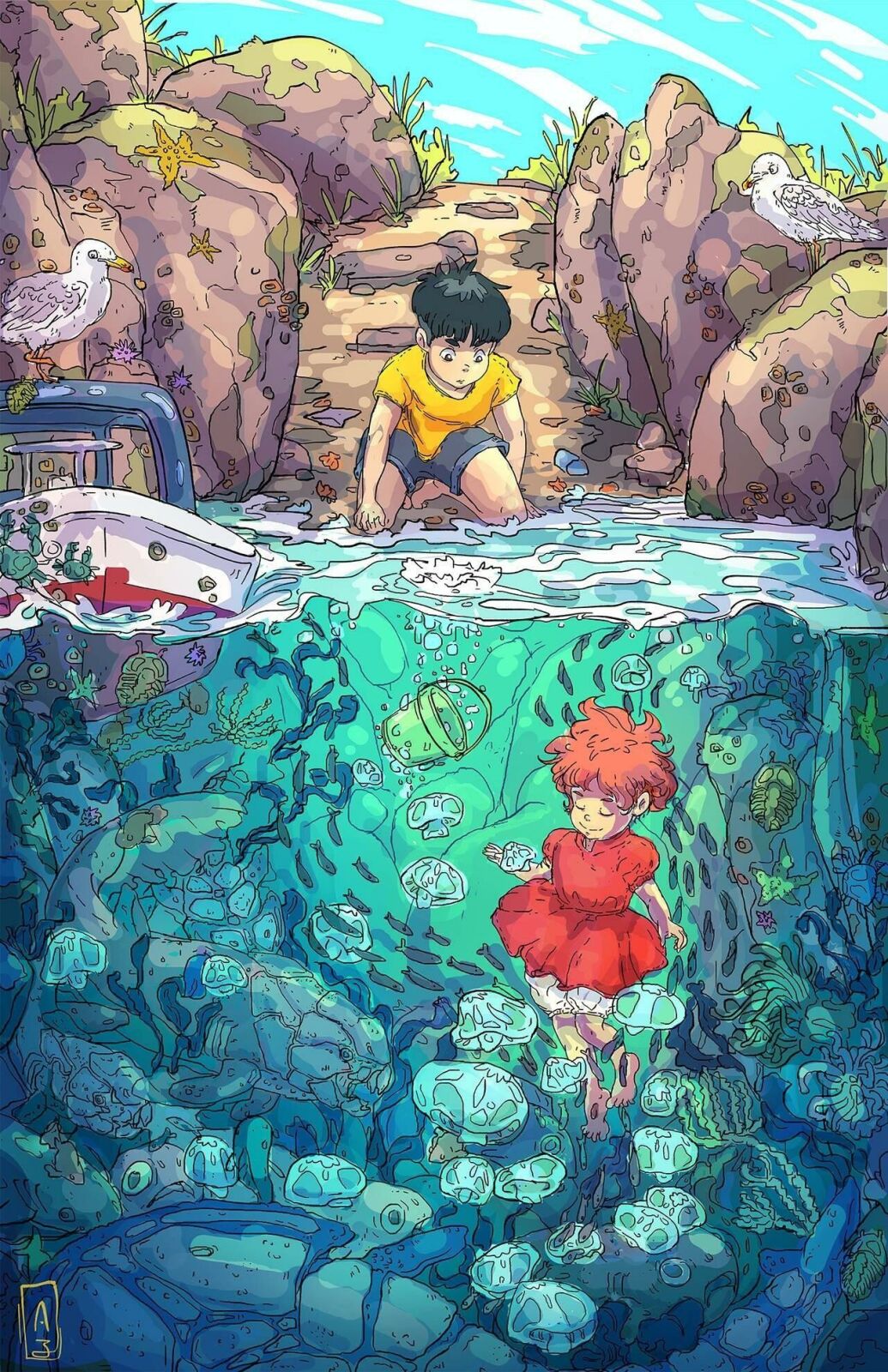 Ponyo Wallpapers (39 images) - WallpaperCat