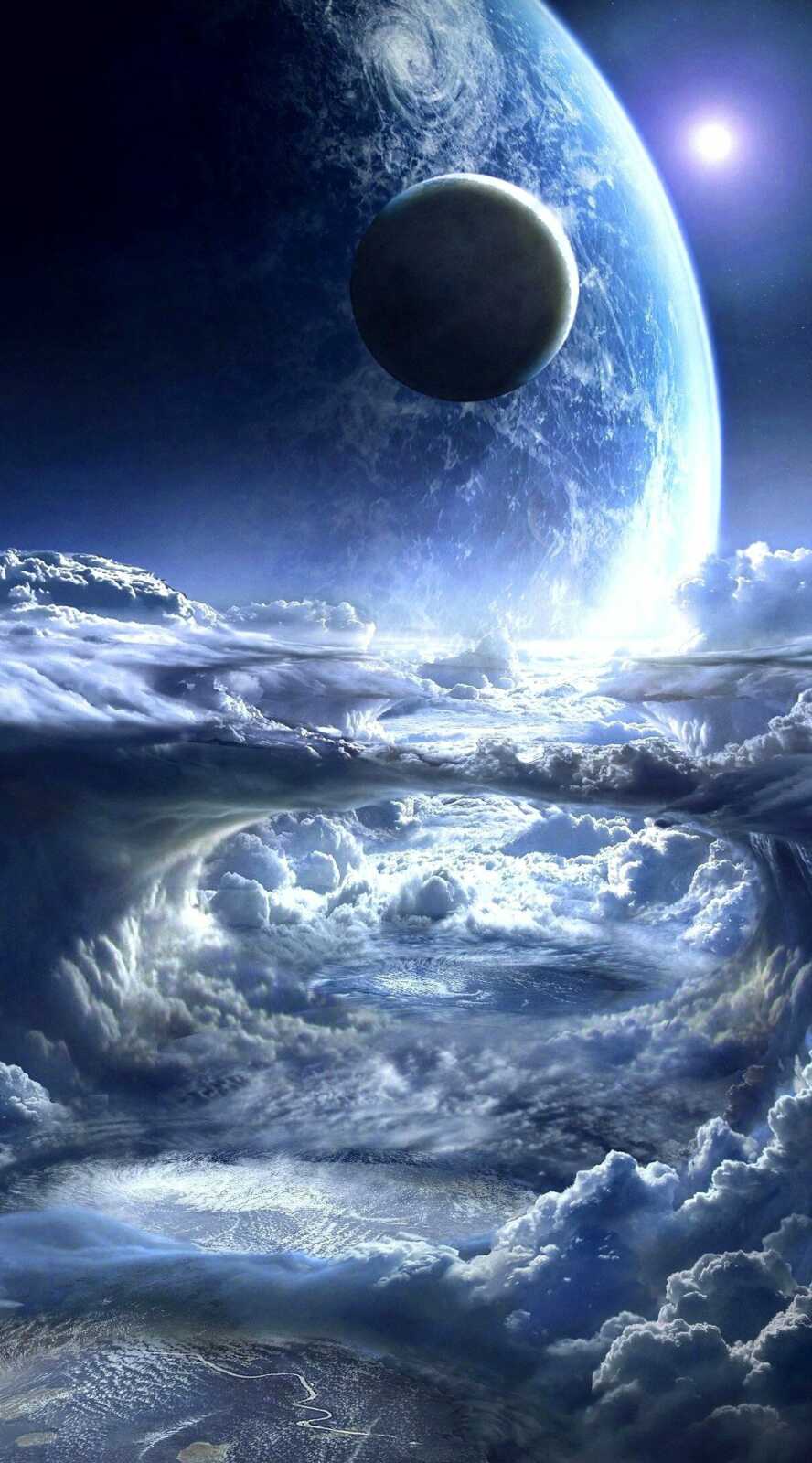 Alien Cloudscape Fantasy