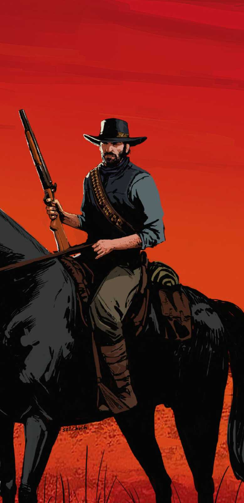 Arthur Morgan On Horseback