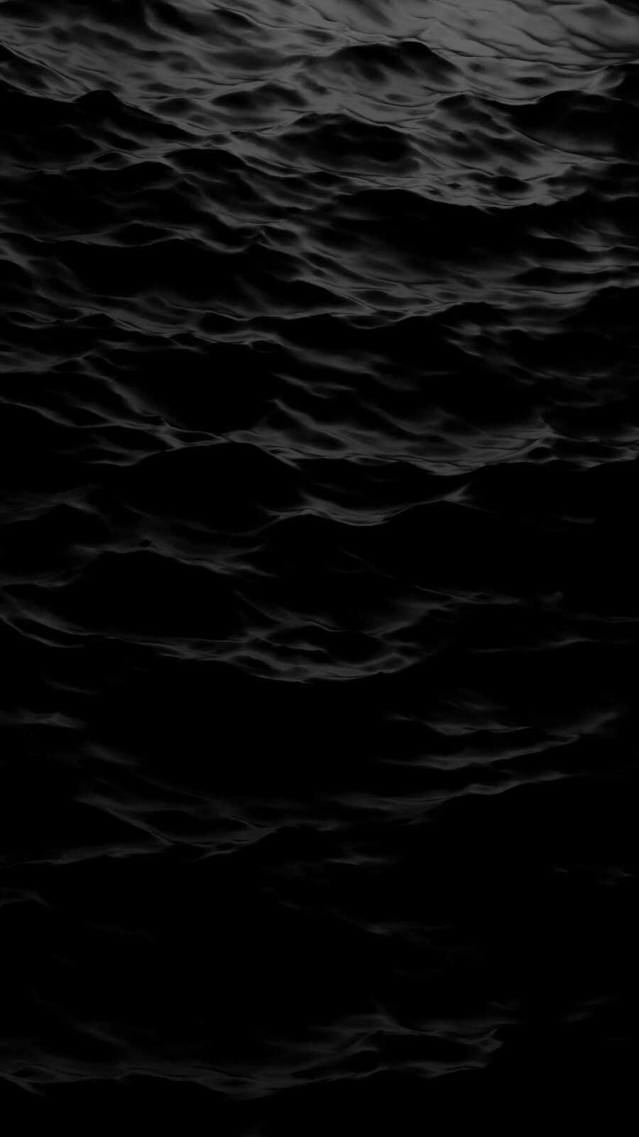 Black Ocean Water Surface