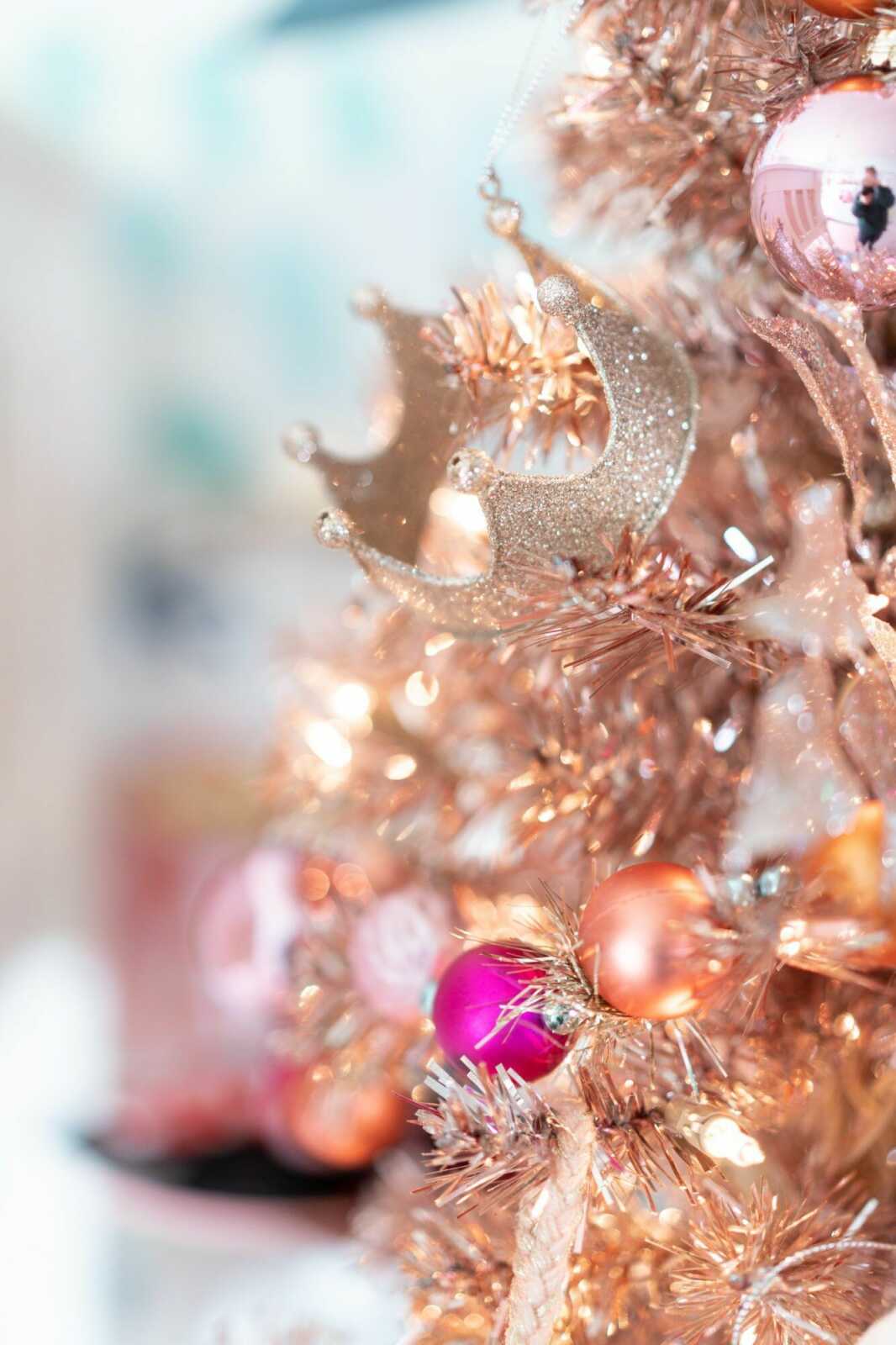 Glitter Crown Ornament