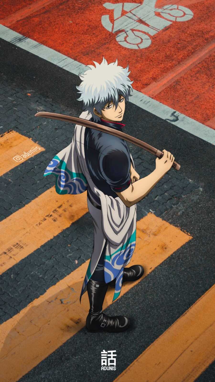 Mobile Full Hd Gintoki Sakata - Gintoki Sakata