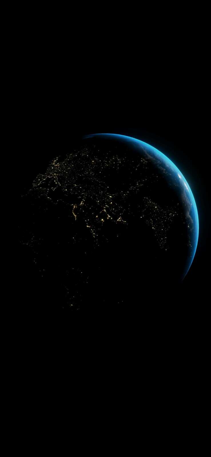 Mobile Hd Earth At Night - AMOLED Earth at Night