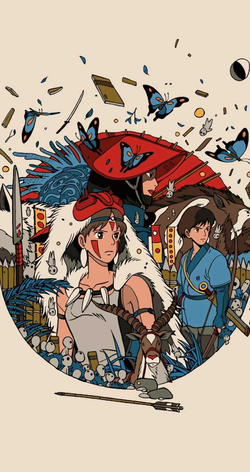 Mobile Hd Princess Mononoke - Princess Mononoke