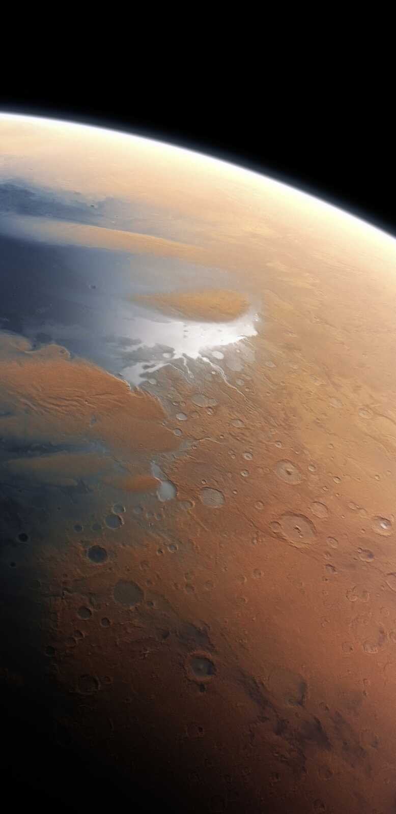 Mars From Orbit