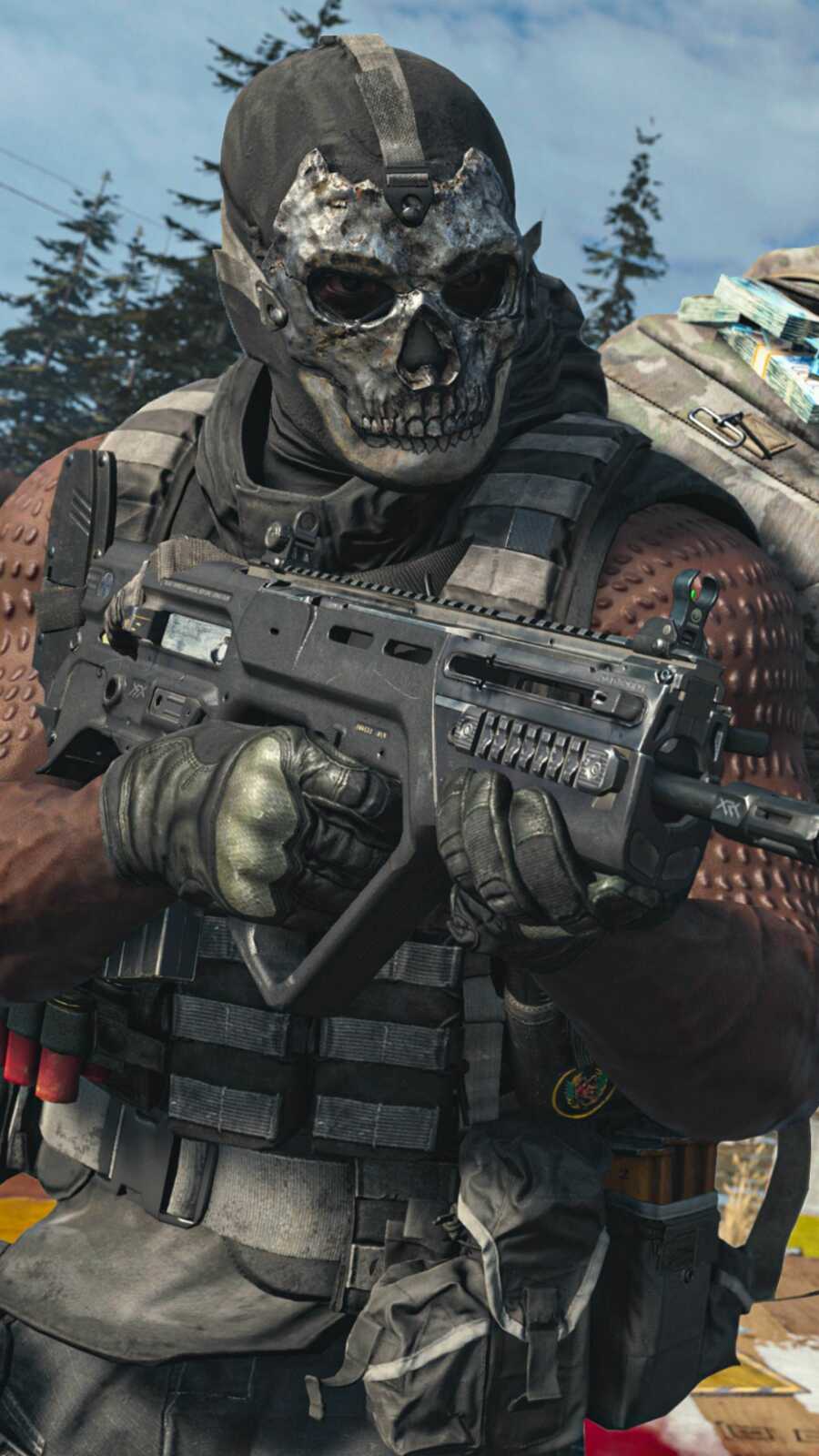 Skull-Masked Warzone Operator