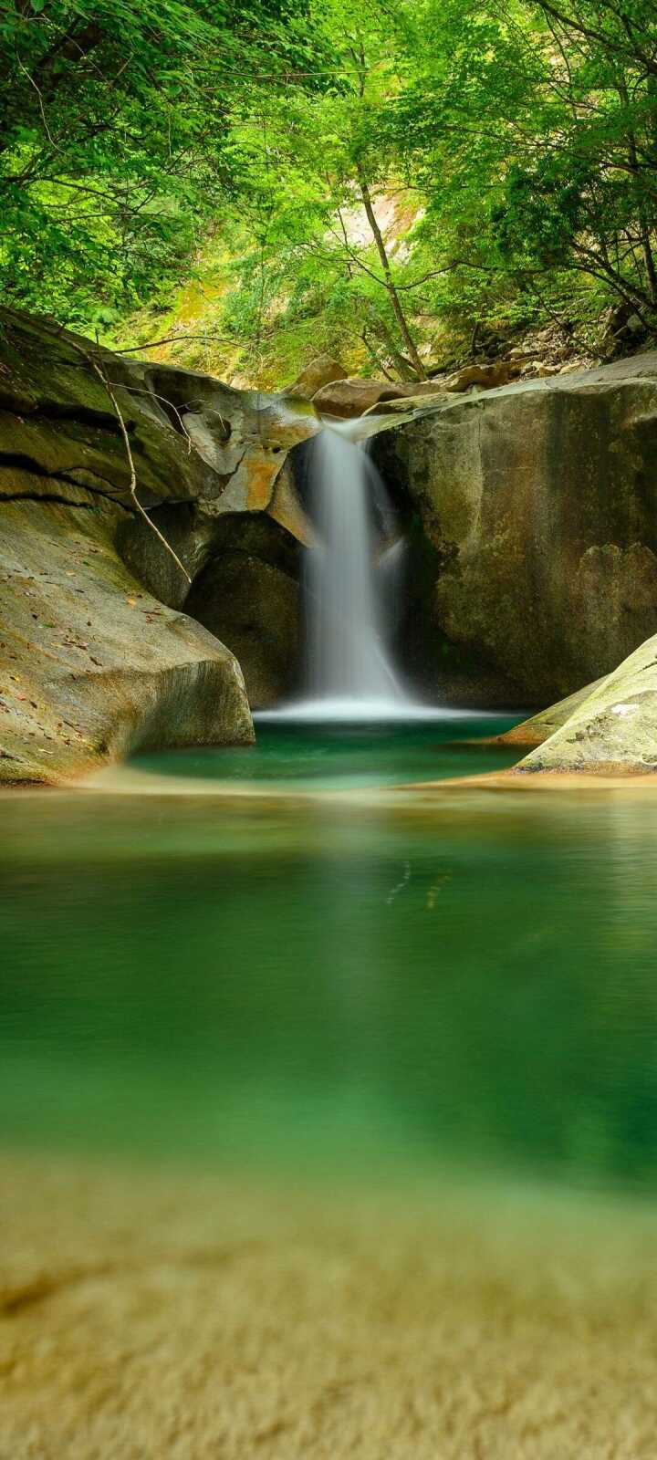 Cascading Waterfall