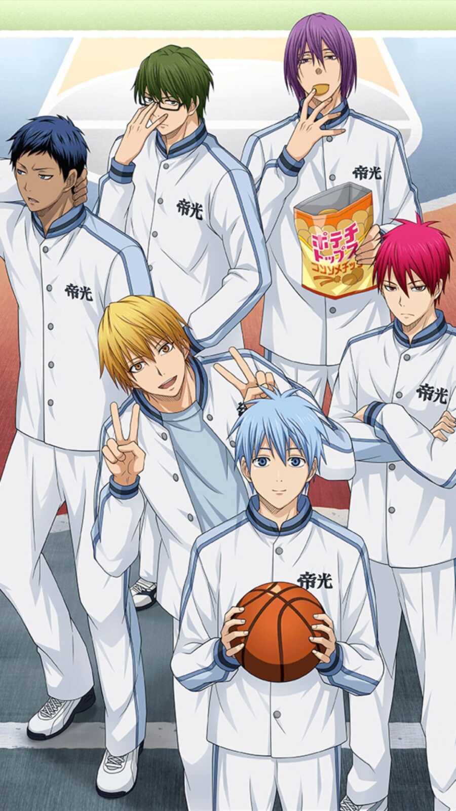 Kuroko's Basketball 4K Ultra Wallpaper
