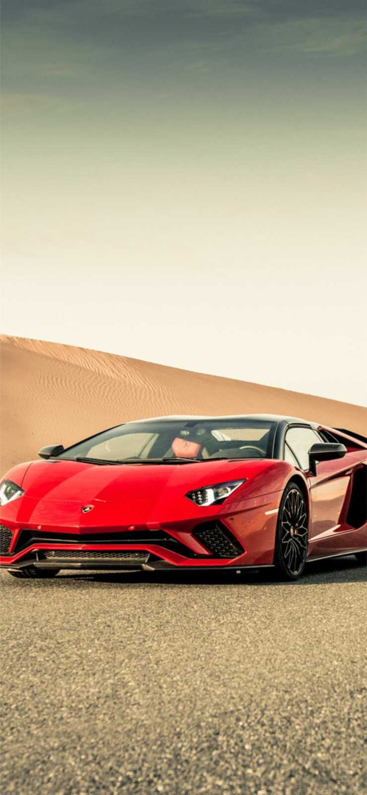 Red Aventador S