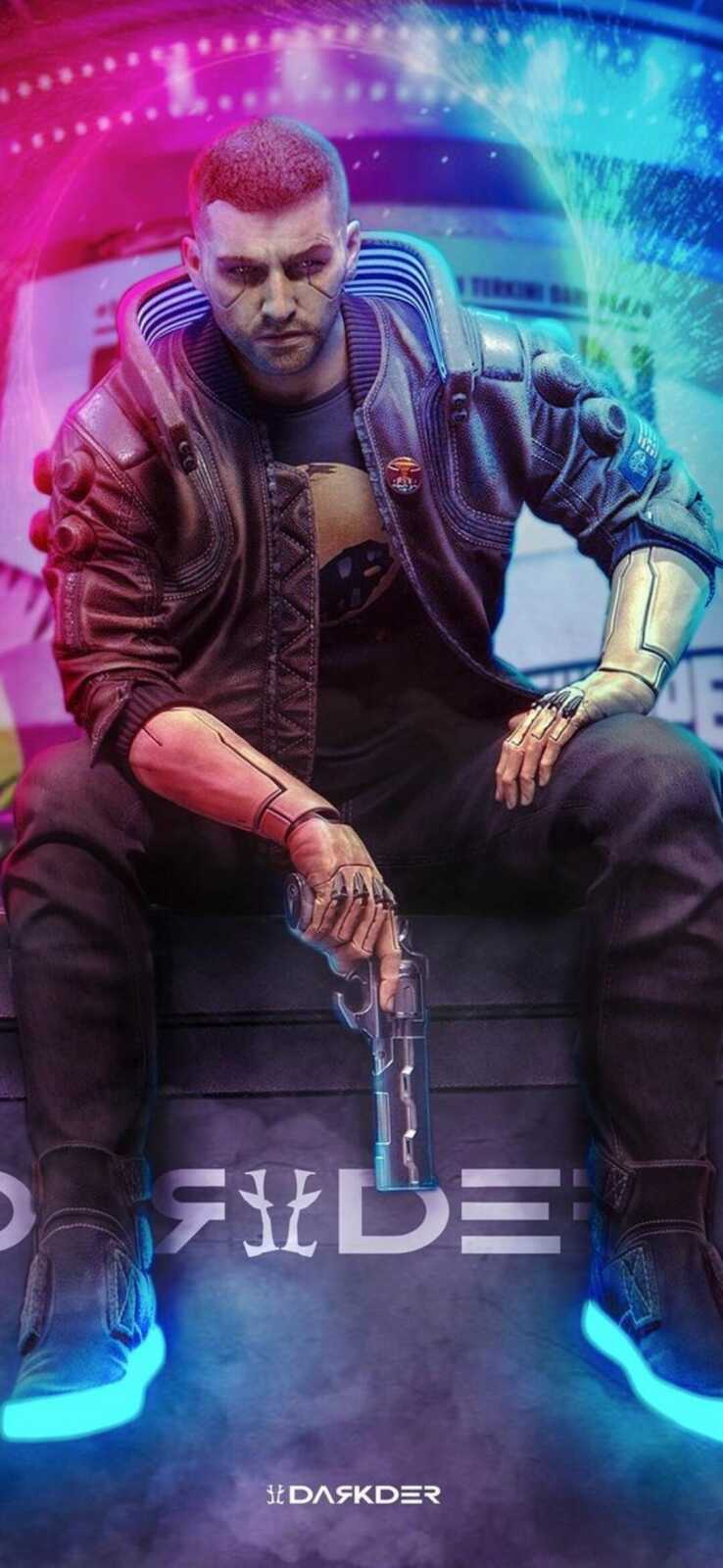 Male V With Pistol