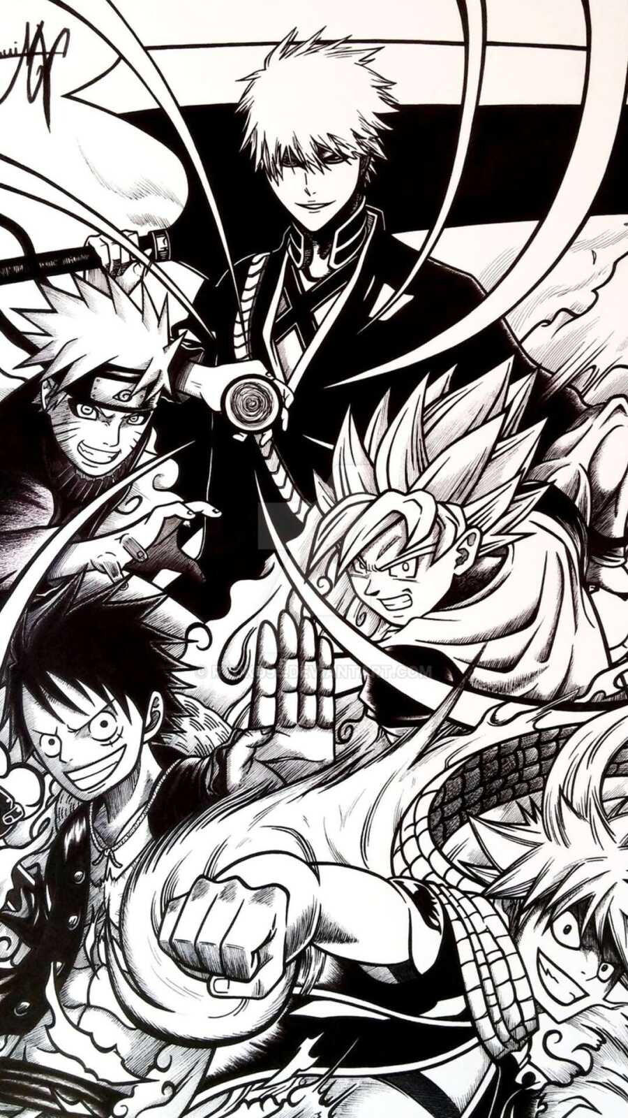 Samsung Full Hd Goku And Naruto - Goku and Naruto