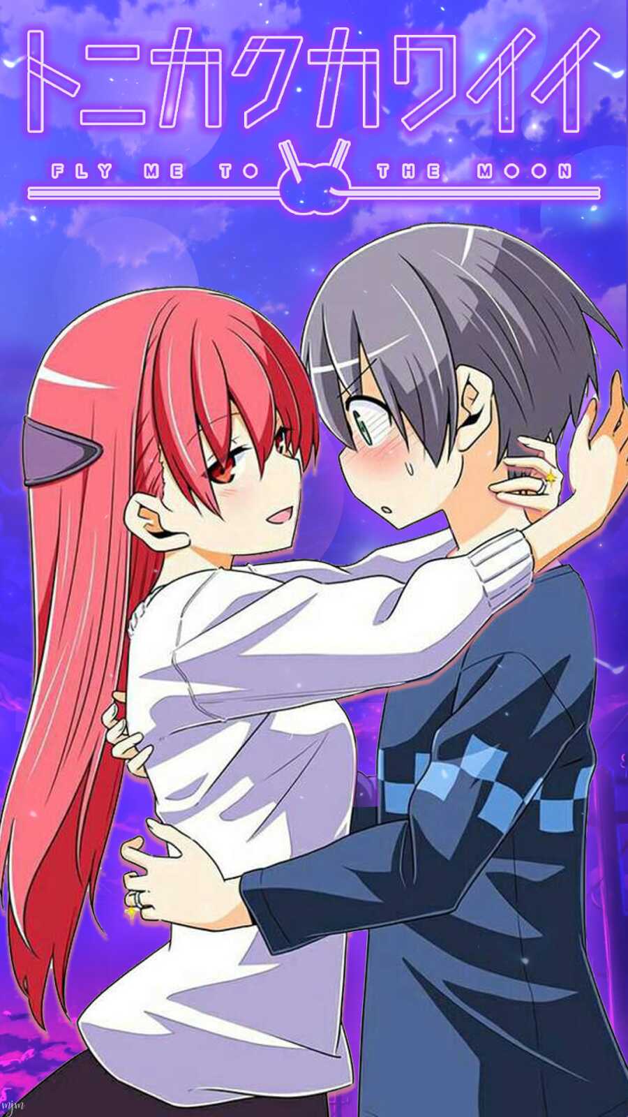 Phone 1080P Fly Me To The Moon Anime - Fly...