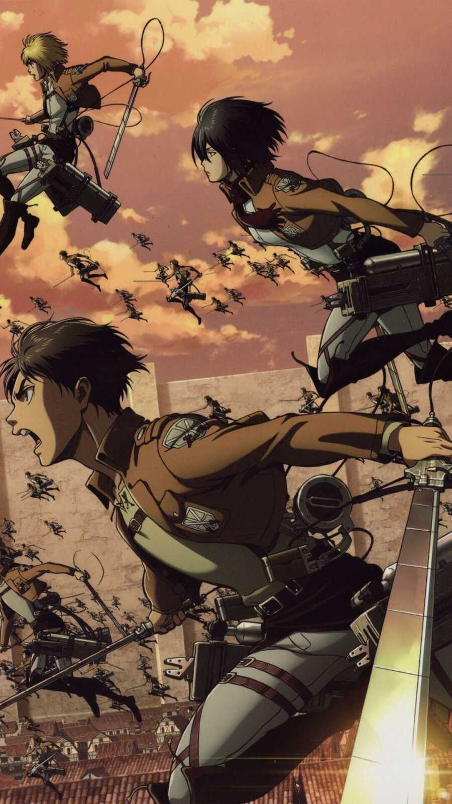 Phone 1080P Attack On Titan Tv Series - At...