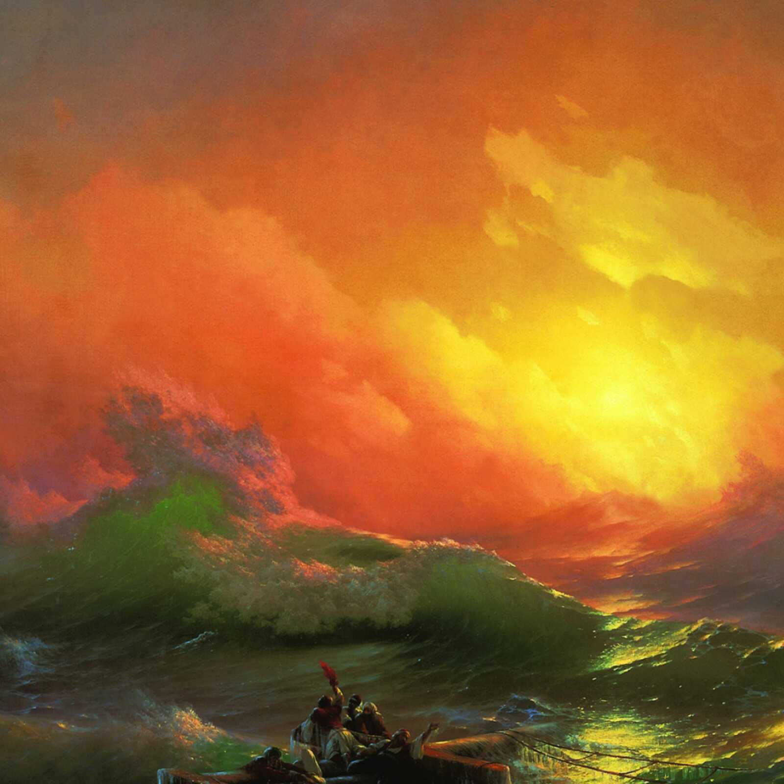 9th Wave The Ninth Wave (Ivan Aivazovsky) Wallpapers (7 images) - WallpaperCat