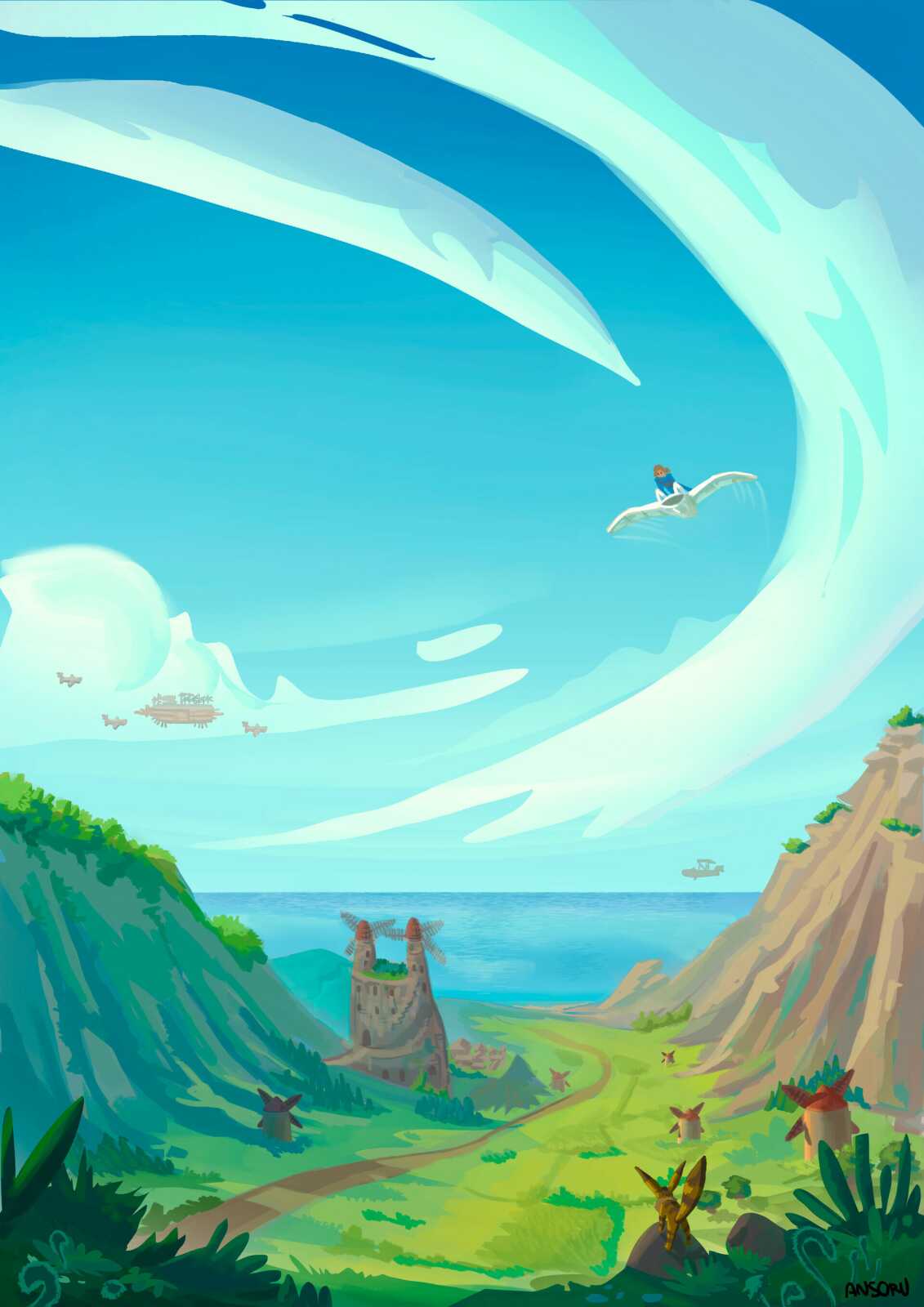 Mobile Hd Nausicaa Of The Valley Of The Wi...