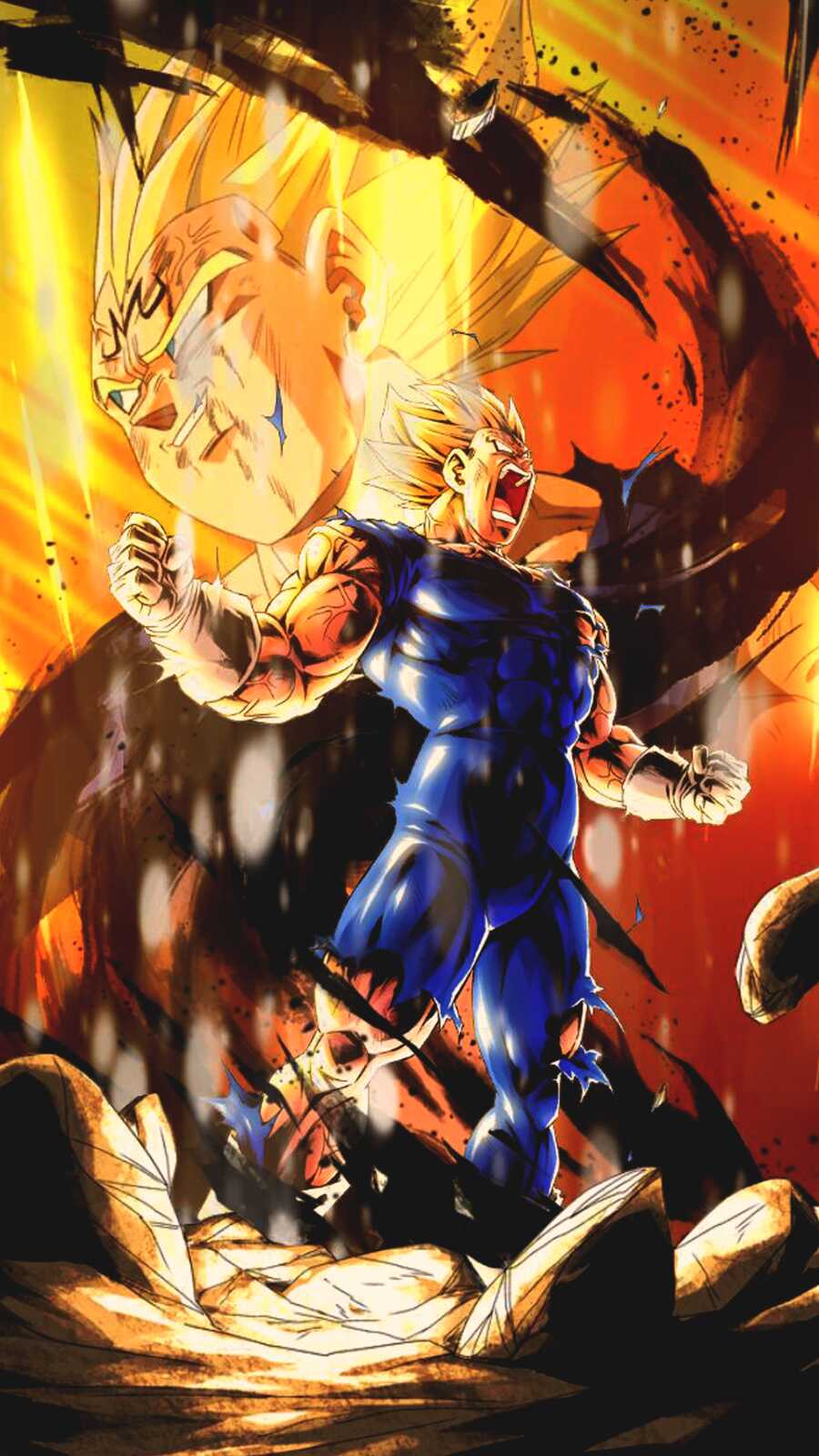 Mobile 4K Majin Vegeta - Majin Vegeta