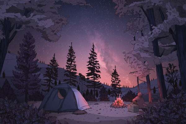 Lofi Forest Wallpapers