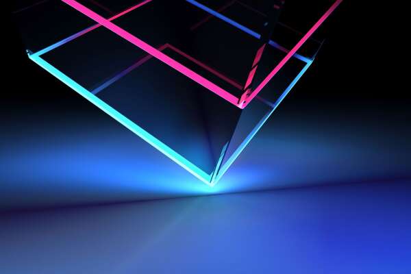 Abstract Shapes & Waveforms Wallpapers