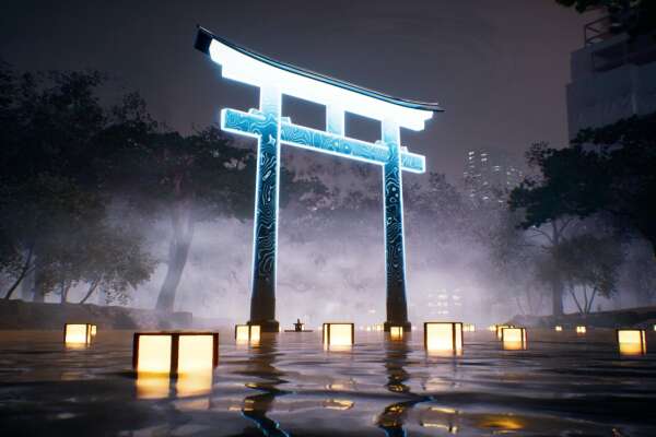 Ghostwire Tokyo Neon Alleys Wallpapers