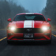 Red Ford Mustang GT