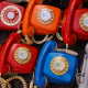 Vintage telephones