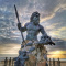 King Neptune statue