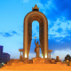 Ismoil Somoni Monument