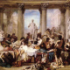 The Romans in their Decadence