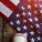 American flag and ball
